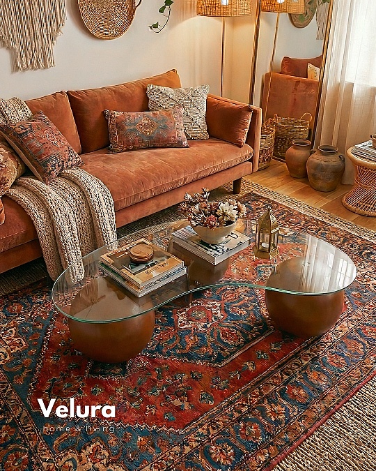 Küre Orta Sehpa - Ceviz