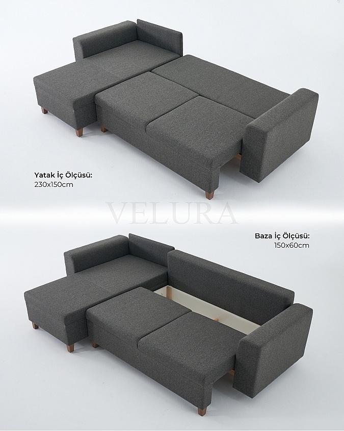 Rengar İkili Koltuk - Antrasit Rengar İkili Koltuk - Antrasit