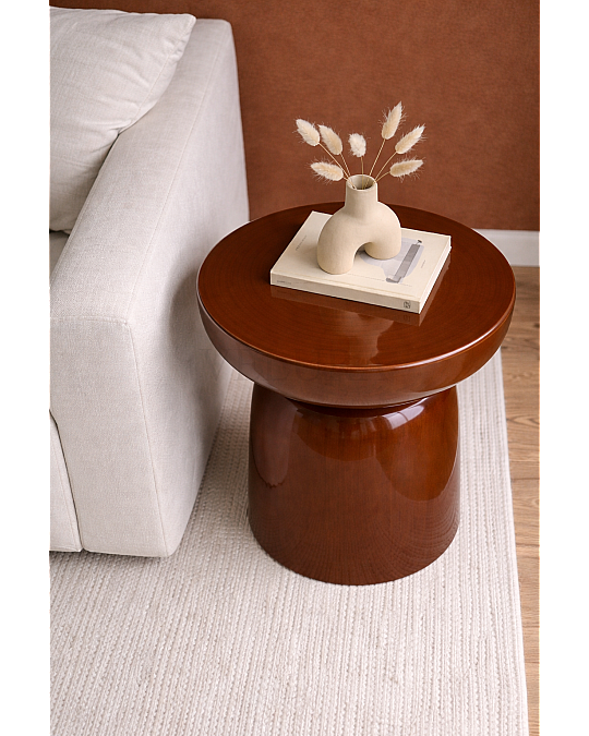 Fargo Mantar Yan Sehpa - Ceviz