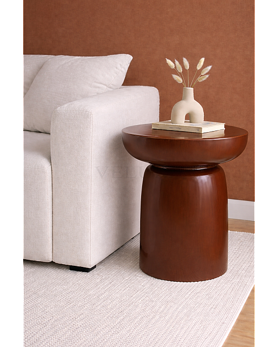 Fargo Mantar Yan Sehpa - Ceviz