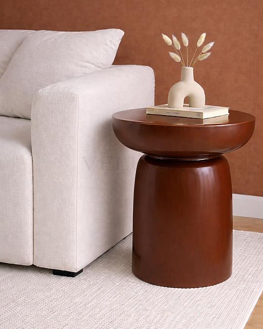 Fargo Mantar Yan Sehpa - Ceviz