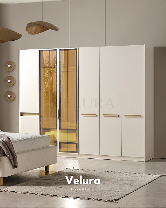 Bern 6 Kapaklı Dolap - Reflektif