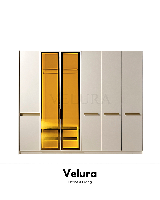 Bern 6 Kapaklı Dolap - Reflektif