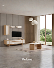 Eylül Orta Sehpa - Naturel Meşe ve Krem
