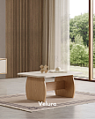 Eylül Orta Sehpa - Naturel Meşe ve Krem
