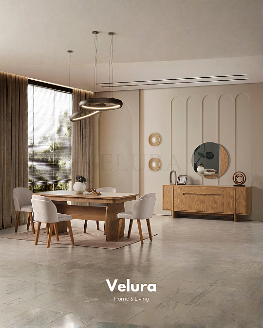Eylül Yemek Takımı - Naturel