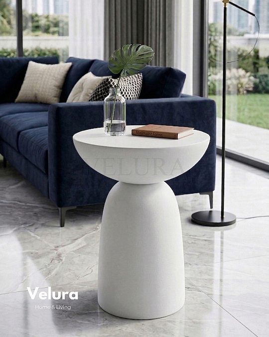 Zonya Yan Sehpa - Beyaz