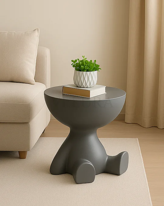 Ayıcık & Teddy Antrasit Yan Sehpa 