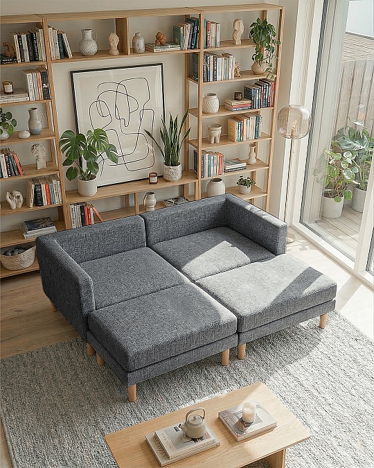 Armin Köşe Takımı - Koyu Gri Armin Köşe Takımı - Koyu Gri