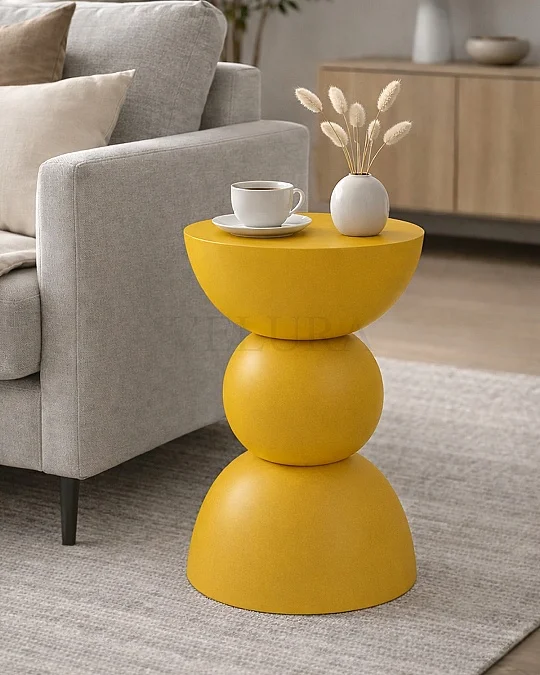 Maco Yan Sehpa - Sarı