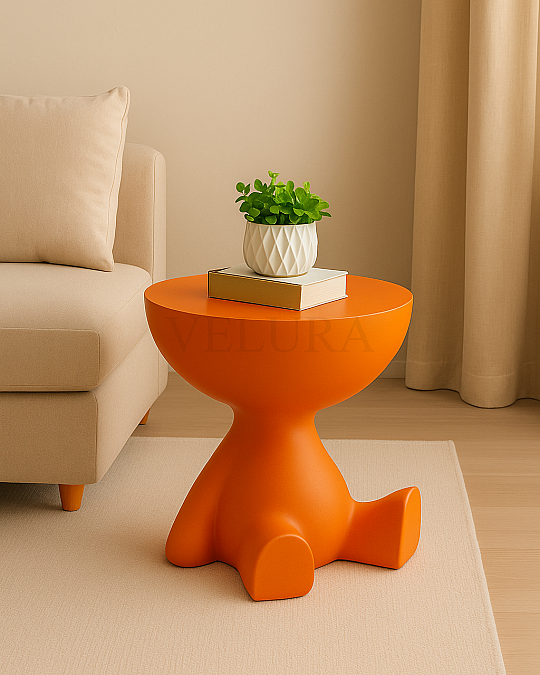 Ayıcık & Teddy Turuncu Yan Sehpa