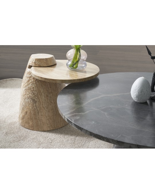 Diva Traverten Desen Orta Sehpa Diva Traverten Desen Orta Sehpa