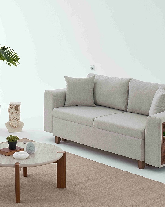 Rengar İkili Koltuk - Gri