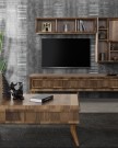 Velura Home Modern Tv Ünitesi Modelleri Velura Home ceviz renk tv ünitesi modelleri