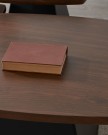 Ceviz MDF ve antrasit ayaklı sehpa