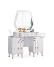 Sole Şifonyer - Beyaz ve Gold Detaylı velura home sole şifonyer