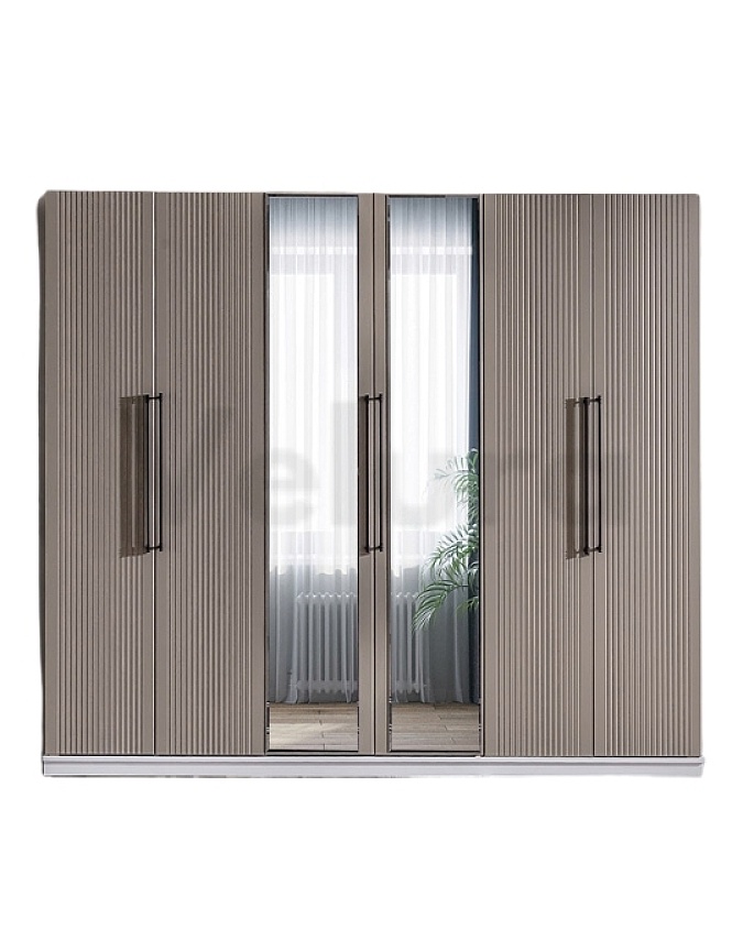 Beyaz Kasa ve Kum Beji Dolap Tasarımı