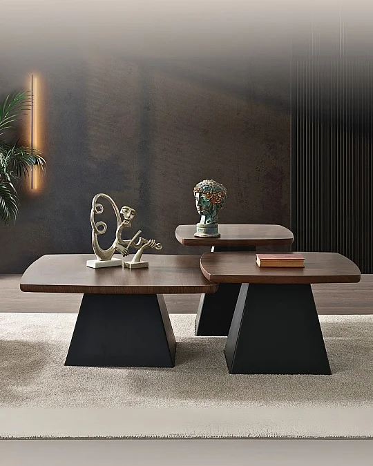 Zett Ahşap Orta Sehpa