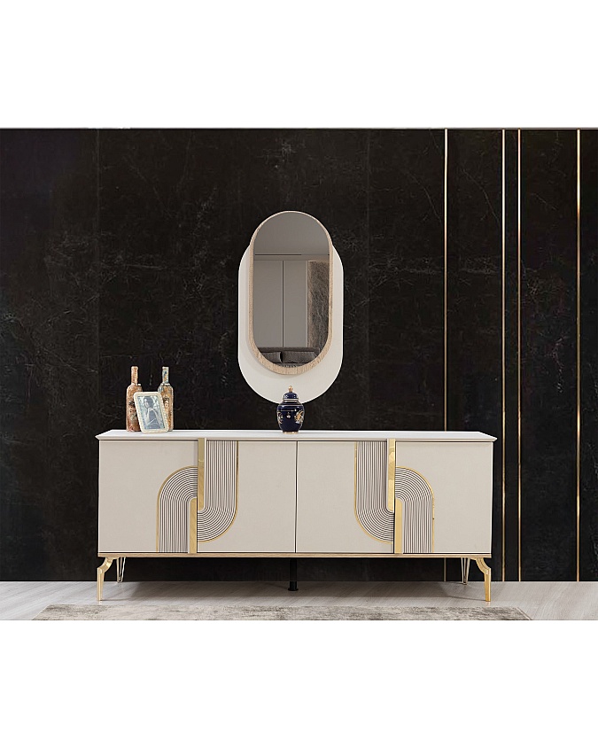 Velura Home Kendinden Desenli Konsol