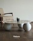 Küre Ahşap Orta Sehpa - B.Yuvarlak & Beyaz Küre Ahşap Orta Sehpa - B.Yuvarlak & Beyaz