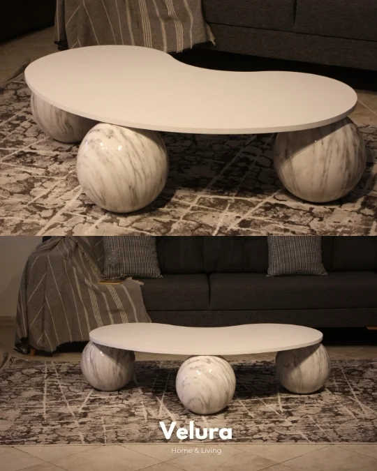 Traverten Beyaz - Fasülye Beyaz Mdf