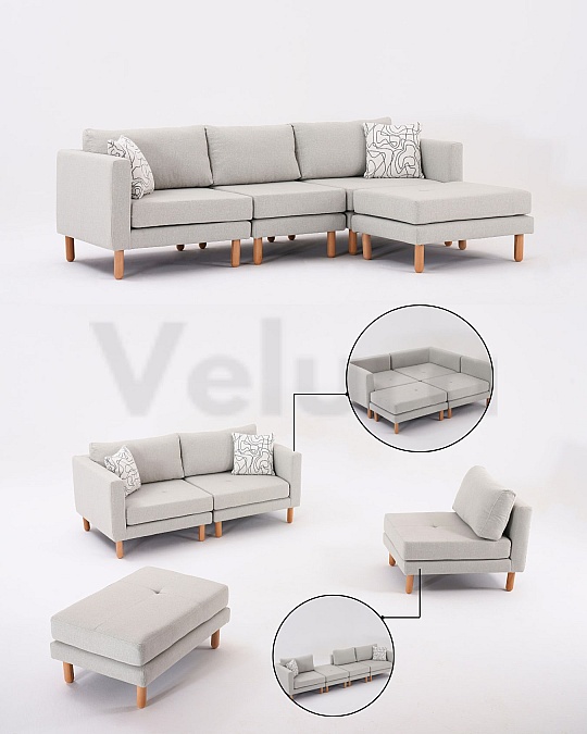 Armin Köşe Takımı - Açık Gri