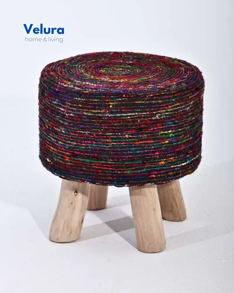 Silk Black - Puf