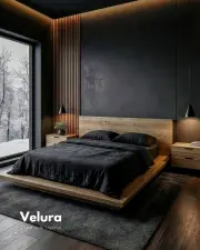 Voga Karyola - Naturel