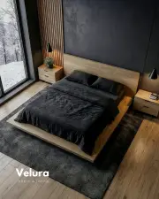 Voga Karyola - Naturel