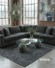 Küre Orta Sehpa - Dune - Şeffaf Cam