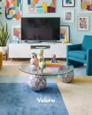 Küre Orta Sehpa - Bianca - Şeffaf Yuvarlak Cam