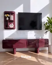Lura Yemek Takımı - Bordo