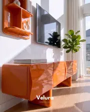 Lura Yemek Takımı - Turuncu