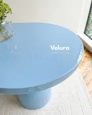 Lura Yemek Masası - Açık Mavi