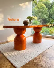 Lura Yemek Masası - Turuncu