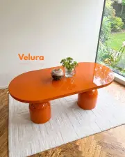 Lura Yemek Masası - Turuncu