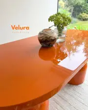 Lura Yemek Masası - Turuncu