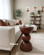 Maco Yan Sehpa - Ceviz