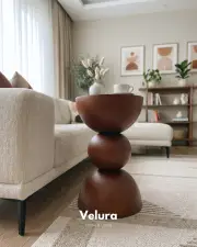 Maco Yan Sehpa - Ceviz