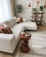 Maco Yan Sehpa - Ceviz