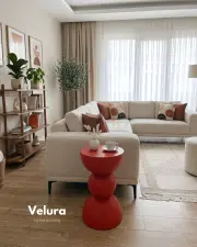 Maco Yan Sehpa - Kırmızı