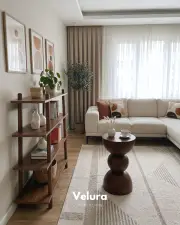 Maco Yan Sehpa - Koyu Ceviz