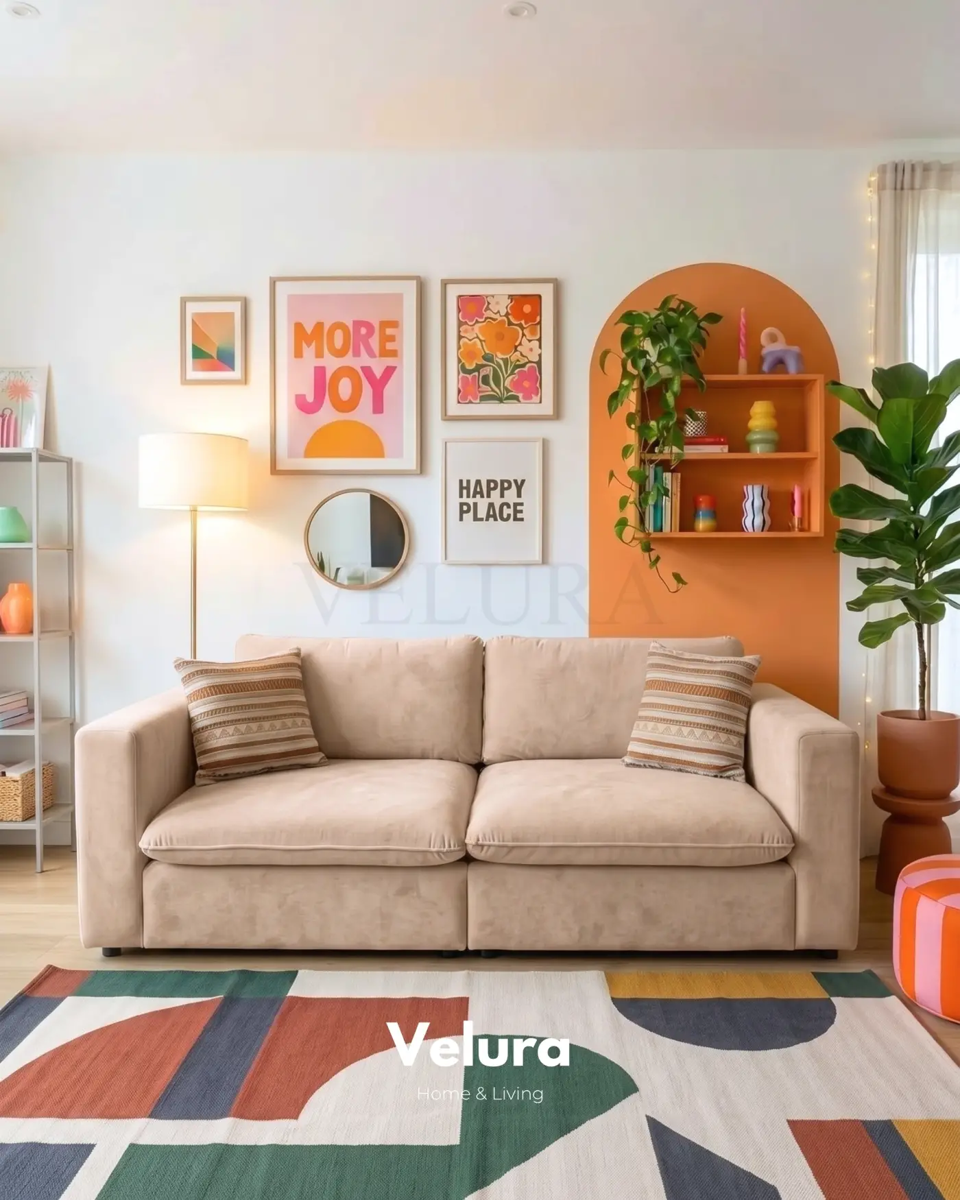 35 HR Soft süngerli Nord Krem kanepe modeli