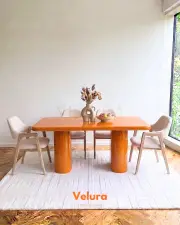 Vel Yemek Masası - Turuncu
