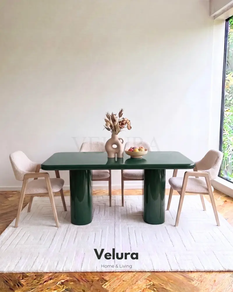 Vel Yemek Masası - Yeşil