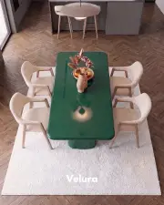 Vel Yemek Masası - Yeşil