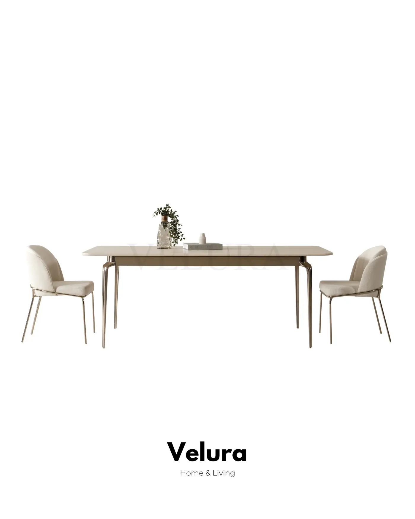 205 cm açılabilir modern yemek masası