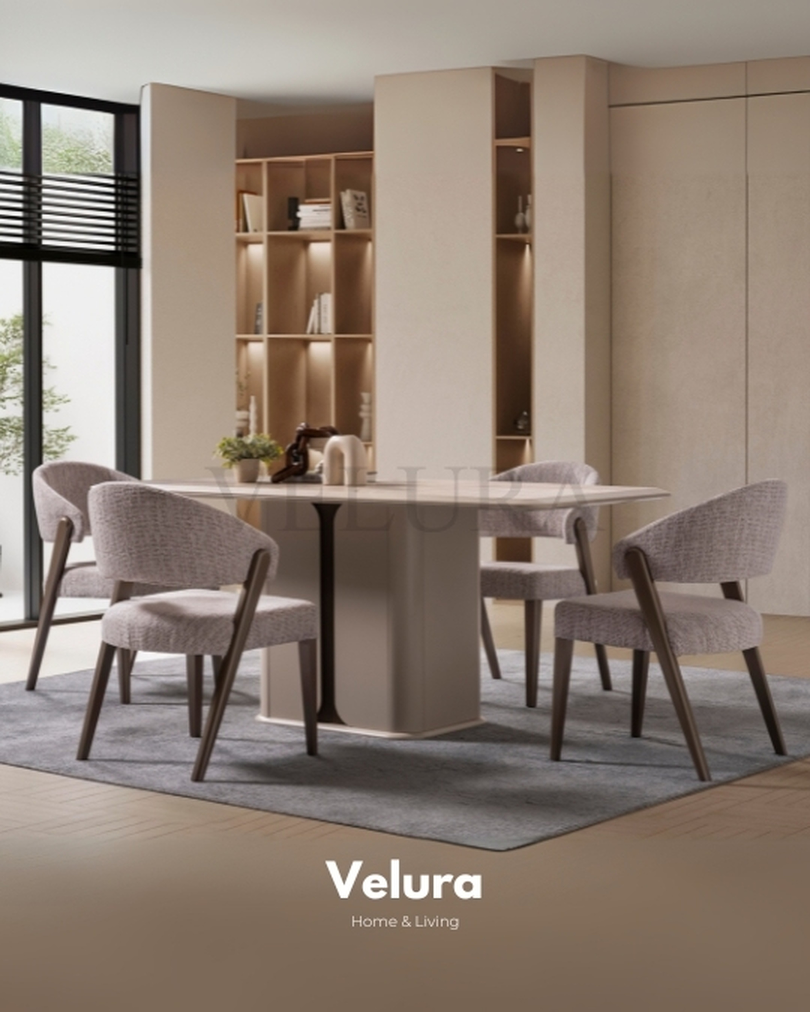 Açılır Mekanizmalı Modern Yemek Takımı