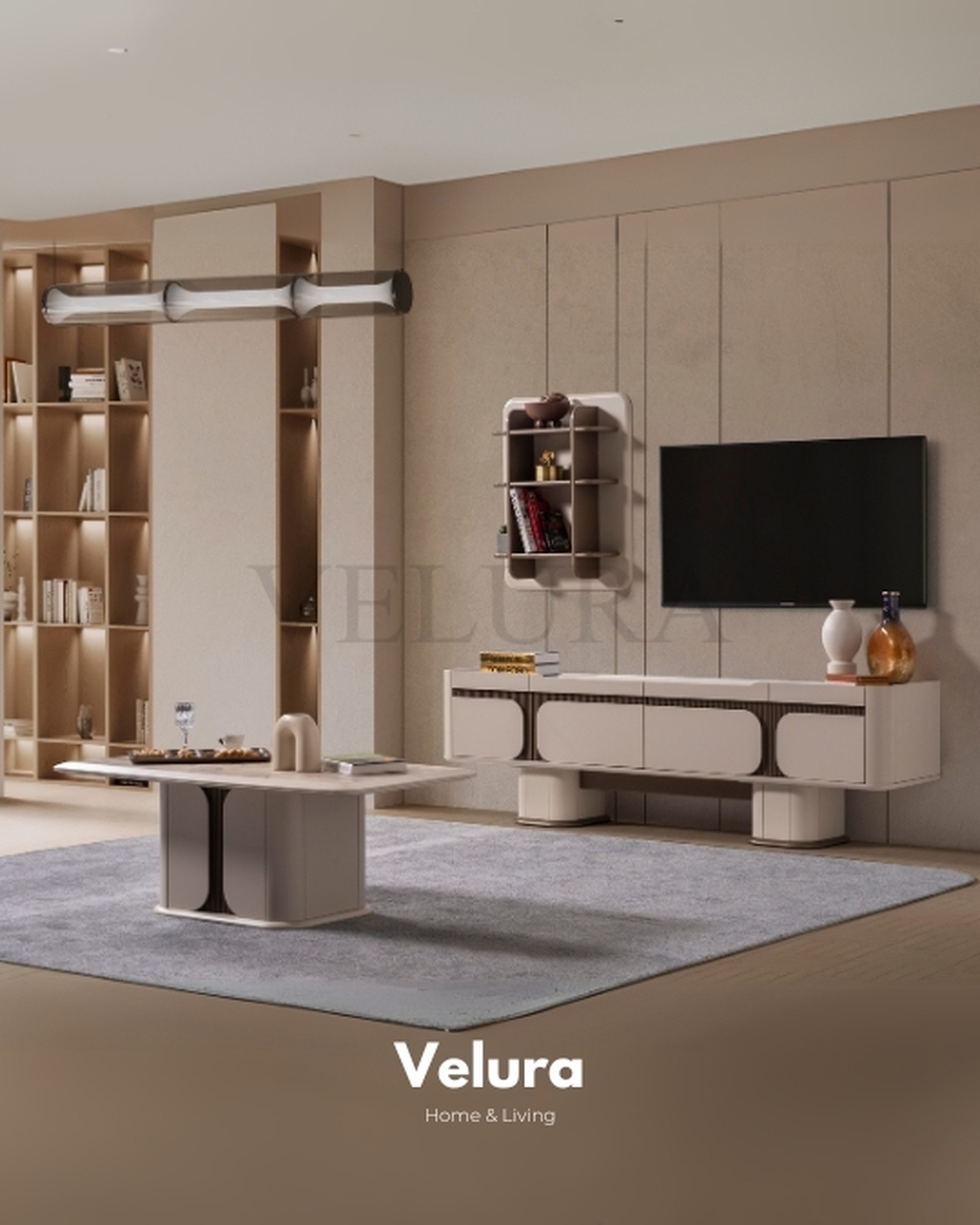 Açılır Mekanizmalı Modern Yemek Takımı