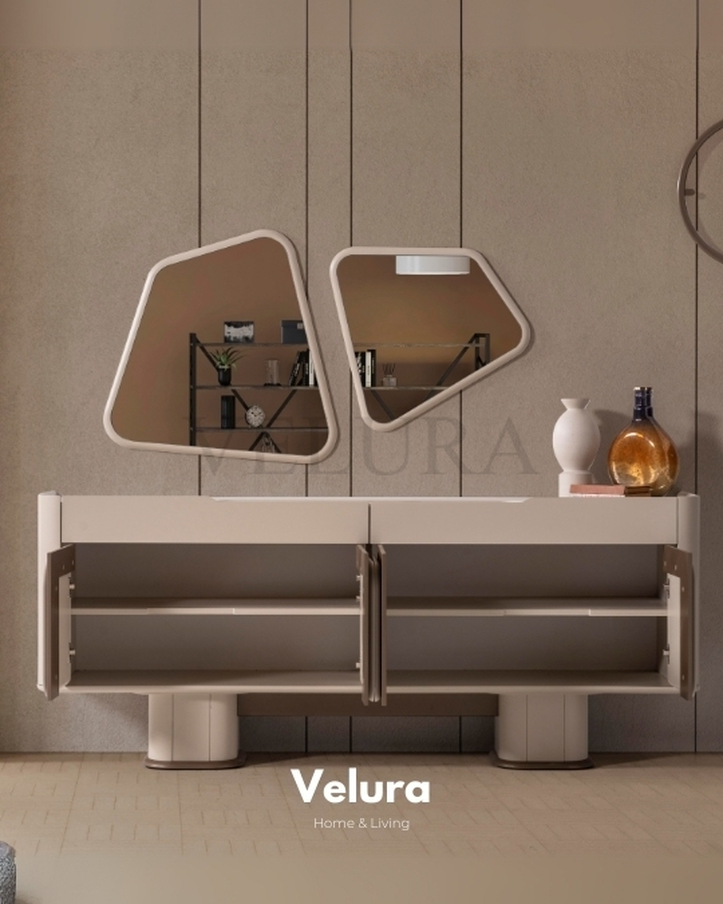 Açılır Mekanizmalı Modern Yemek Takımı